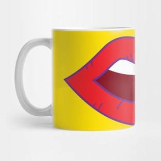 bouche femme Mug